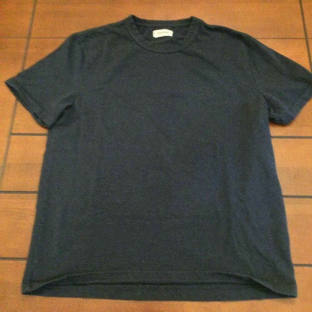 Taylor stitch heavy black t shirt organic cotton xl